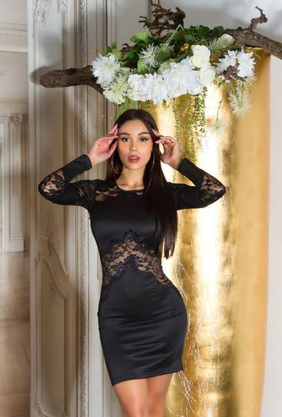 Koucla Sexy Party KouCla Minikleid Mit Spitze