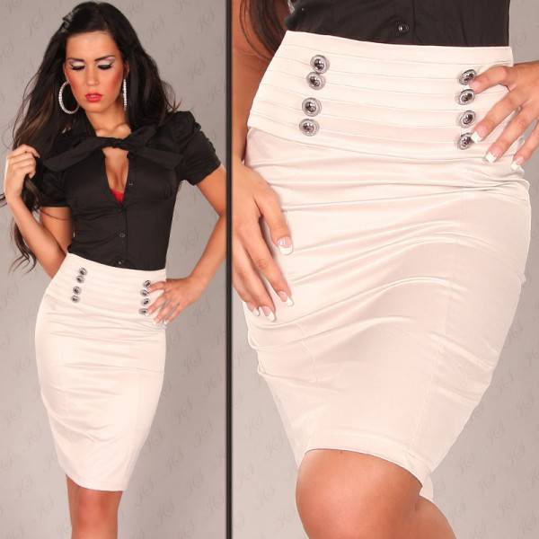 Koucla Sexy Pencil-Rock Im Business-Look