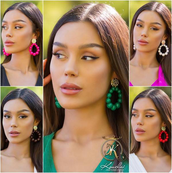 Koucla Sexy Perlen Look Ohrringe