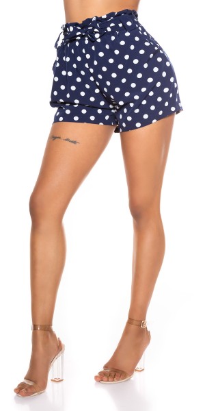 Koucla Sexy Polka Dot Sommer Shorts Mit Taschen