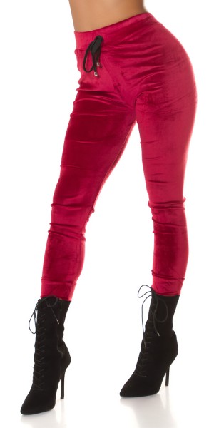 Koucla Sexy Samt Look Jogger