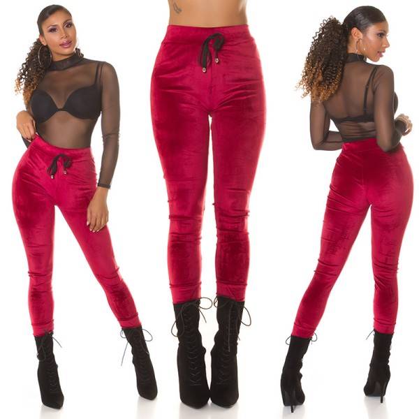 Koucla Sexy Samt Look Jogger