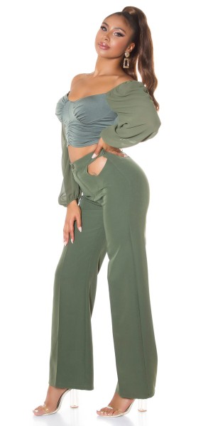 Koucla Sexy Schlaghose Mit Cut-outs