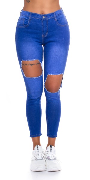 Koucla Sexy Skinny Fit Jeans Mit Cut-Outs