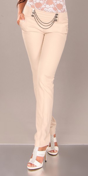 Koucla Sexy Skinny-Hosen mit Ketten