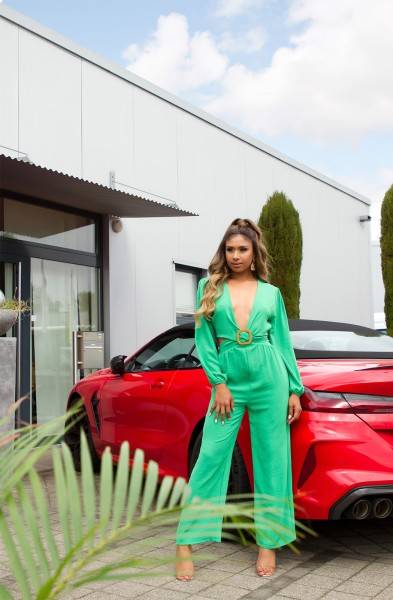 Koucla Sexy Sommer Overall Mit Cut Outs