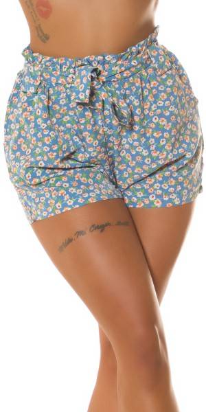 Koucla Sexy Sommer Shorts Mit Gürtel Und Taschen