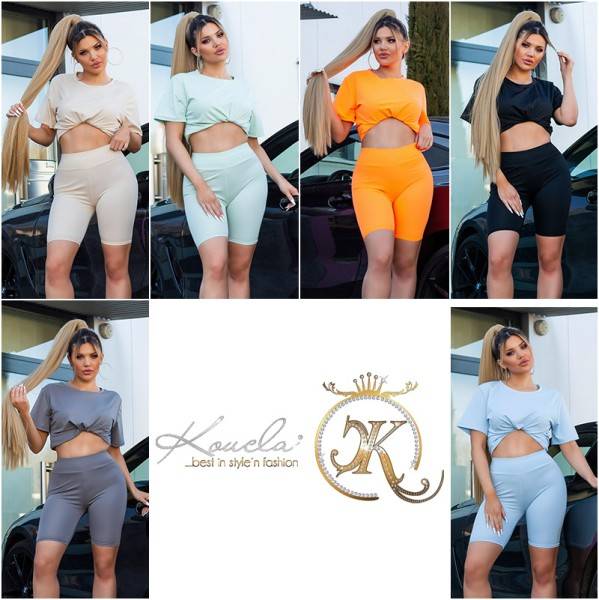 Koucla Sexy Sporty Set Shorts+T-Shirt