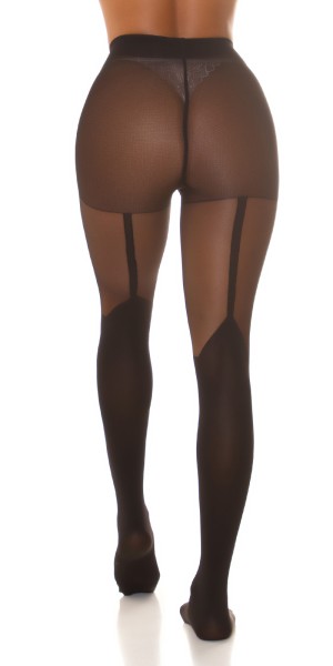 Koucla Sexy Strumpfhose In Strumpfhalter Optik
