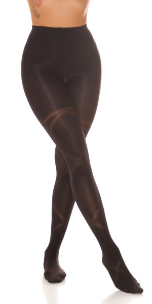 Koucla Sexy Strumpfhose Mit Einblick