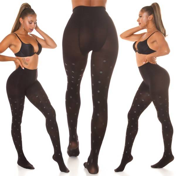 Koucla Sexy Strumpfhose Mit Punkten