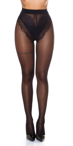 Koucla Sexy Strumpfhose Mit Schleifen Print