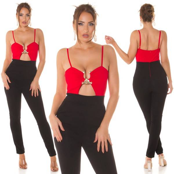 Koucla Sexy Träger Overall Mit Cut Out