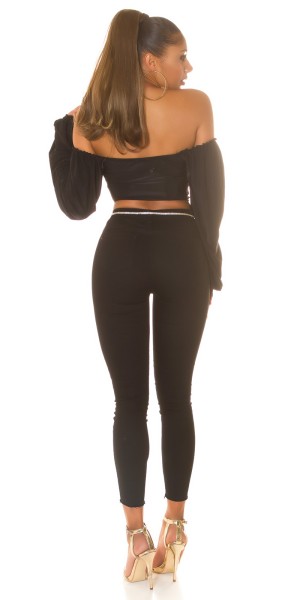 Koucla Sexy Used Look Highwaist Jeans