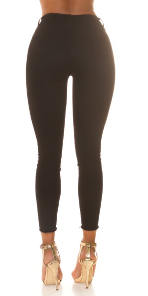 Koucla Sexy Used Look Highwaist Jeans