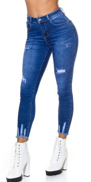 Koucla Sexy Used Look Push-up Highwaist Jeans
