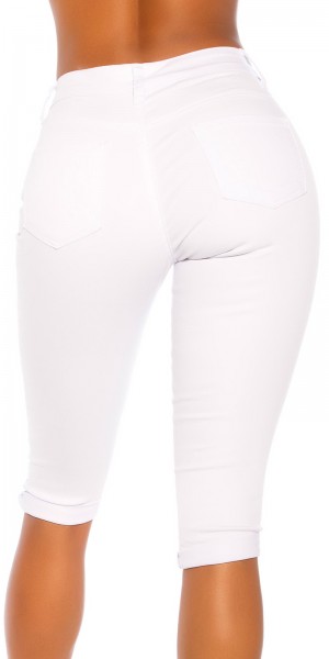 Koucla Sexy Usedlook Capri Jeans