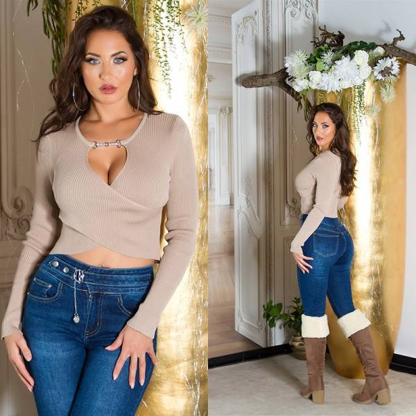 Koucla Sexy Wickellook Crop Pullover