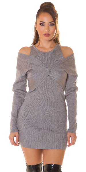 Koucla Sexy Wickellook Strickkleid