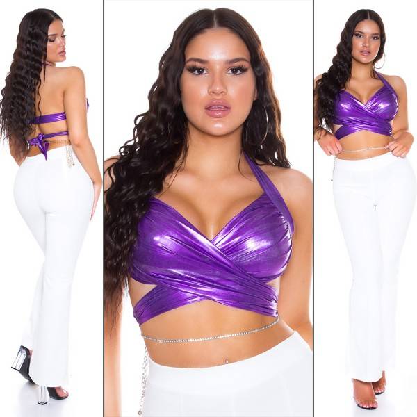 Koucla Sexy Wickeltop Washed-Look