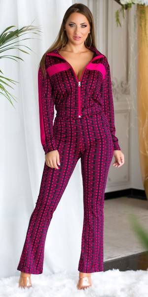 Koucla Sporty 2Piece Set: Weste + Schlaghose