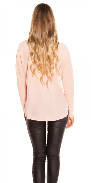 Koucla Stylish Highlow-Crinkle-Shirt