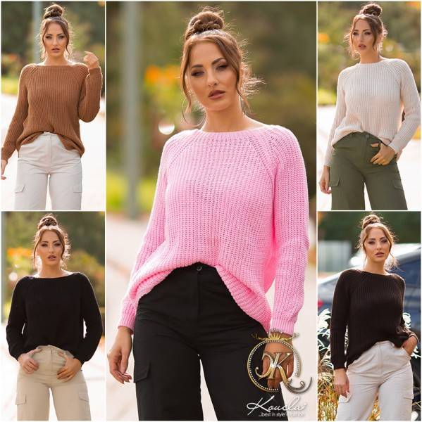 Koucla Tredy Basic Comfy Fit Pullover