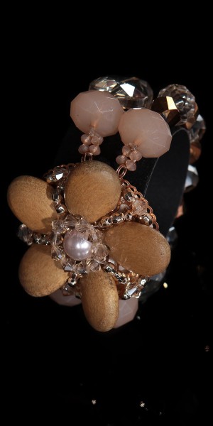 Koucla Trendy Armreif Mit Perlen