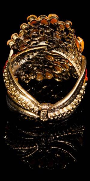 Koucla Trendy Armreif Mit Strass Besetzt