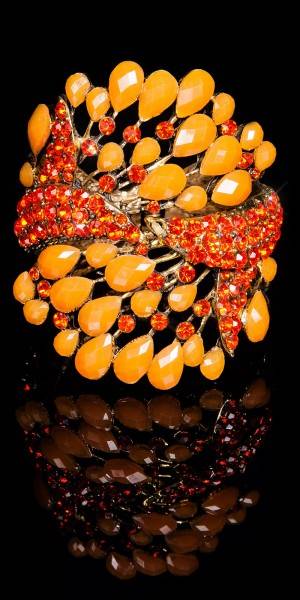 Koucla Trendy Armreif Mit Strass Besetzt