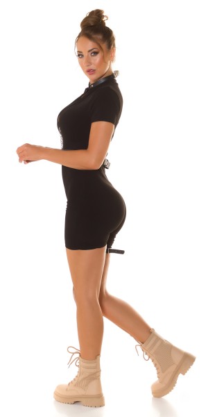 Koucla Trendy Biker Look Stiefeletten Zum Schnüren