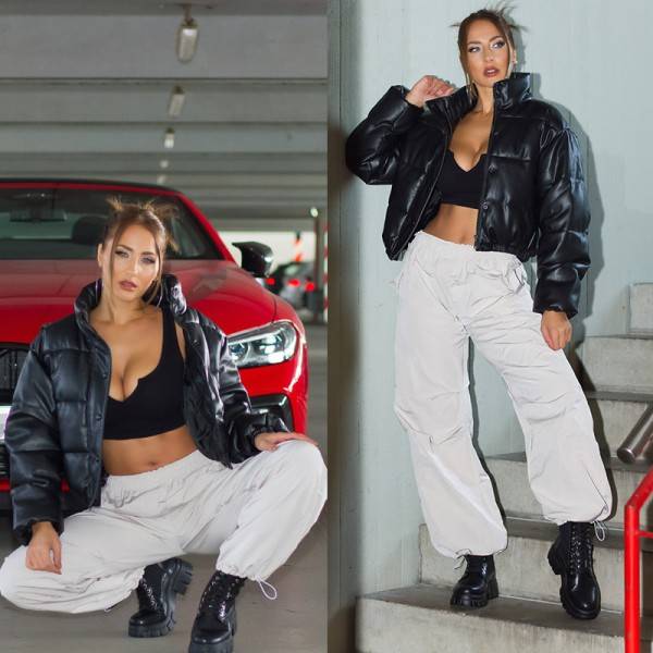 Koucla Trendy Cargo Hose Oversized