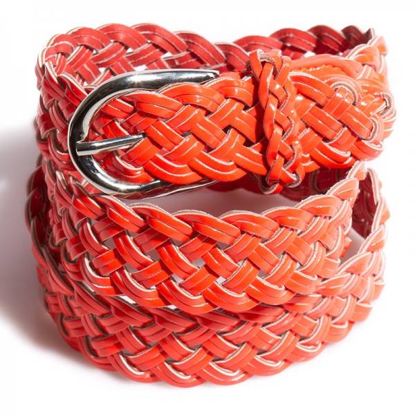 Koucla Trendy Flechtgürtel In Neonfarben