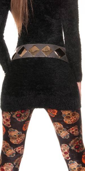 Koucla Trendy Gürtel Im Metallic-Look