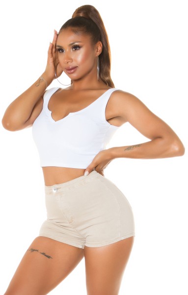 Koucla Trendy Highwaist Jeansshorts