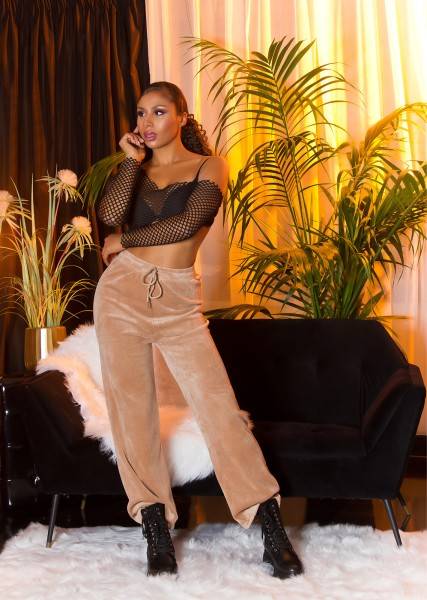 Koucla Trendy Highwaist Jogger Mit Schlag