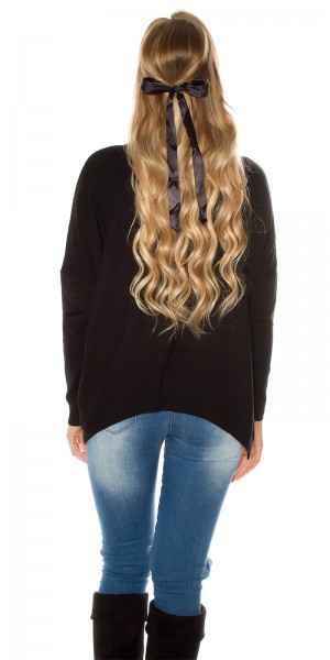 Koucla Trendy Koucla Feinstrick Pullover "Cash Only"