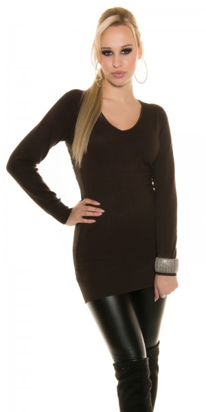 Koucla Trendy Koucla Longpullover Mit Spitze