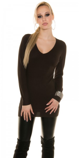 Koucla Trendy Koucla Longpullover Mit Spitze