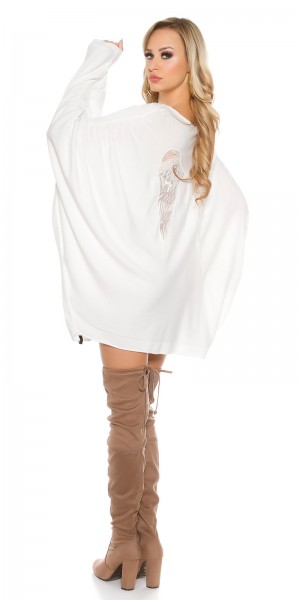 Koucla Trendy KouCla Oversize Fledermaus Pulli