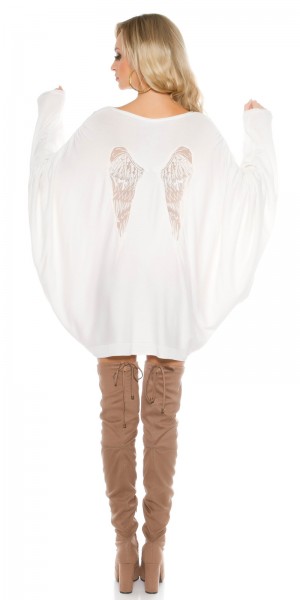 Koucla Trendy KouCla Oversize Fledermaus Pulli