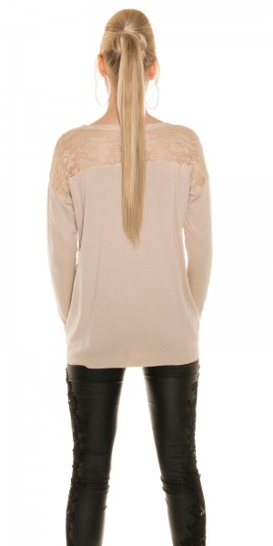 Koucla Trendy Koucla Pulli NEWYORK Mit Strass