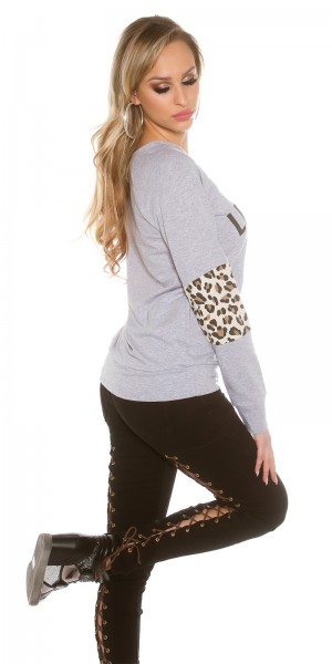 Koucla Trendy KouCla Pullover "Leopard"