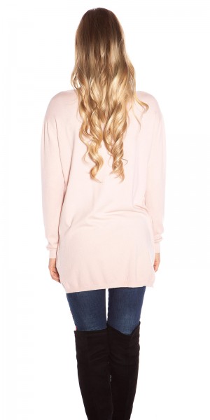 Koucla Trendy KouCla Pullover Mit Glitzernieten