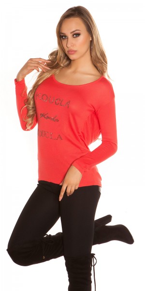 Koucla Trendy Koucla Pullover Mit Spitze