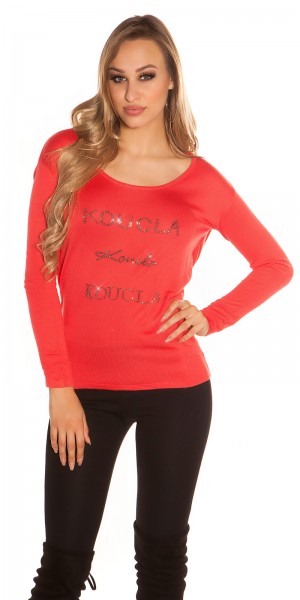 Koucla Trendy Koucla Pullover Mit Spitze