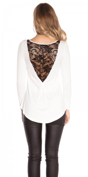 Koucla Trendy Koucla Shirt mit Spitze