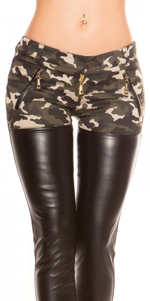 Koucla Trendy KouCla Skinnyhose Mit Zips