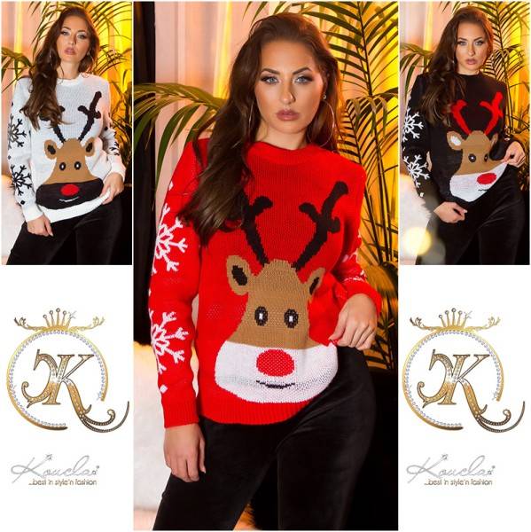 Koucla Trendy Koucla Weihnachts Pullover
