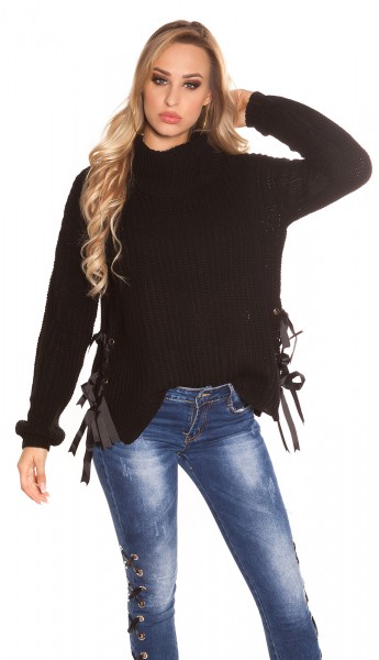 Koucla Trendy KouCla XL Kragen Strickpulli